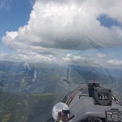Flugwegposition um 12:35:38: Aufgenommen in der Nähe von Gemeinde Frojach-Katsch, Österreich in 2224 Meter